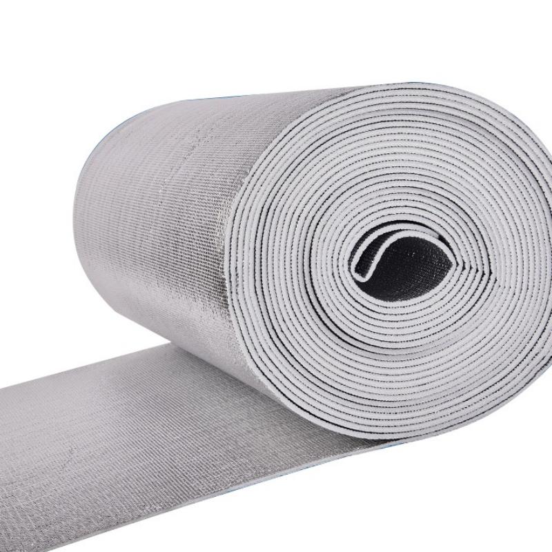 Factory Aluminum Foil XPE Foam Heat-insulation Flame Retardant Heatproof Panel Thermal Insulation Material -PAIDU